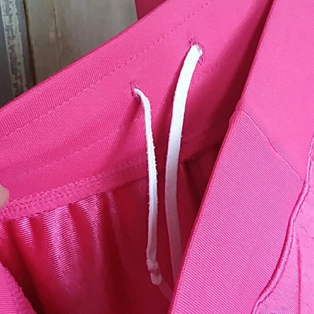Pink and white Nike Athletic Shorts - Picture 6 of 6